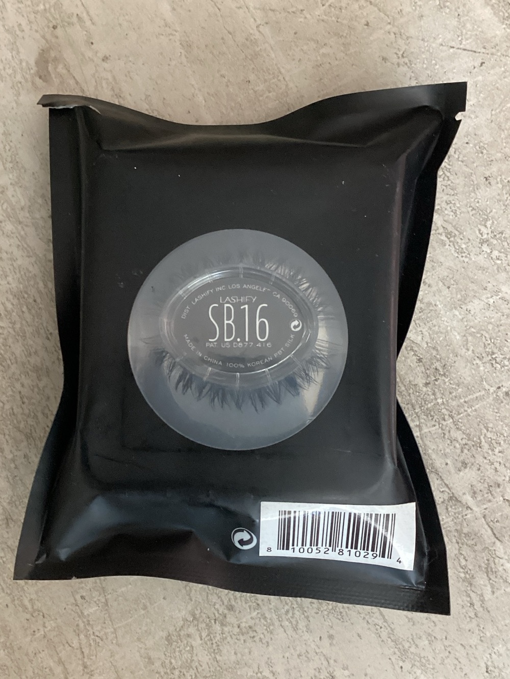 LASHIFY SB.16 Black False Eyelash